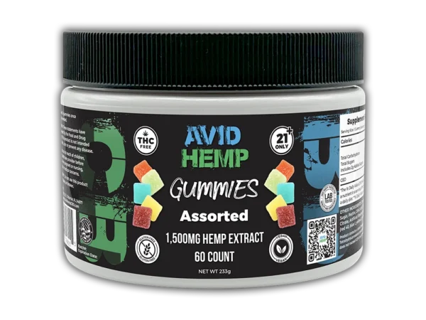 CBD Gummies 1500mg 60ct