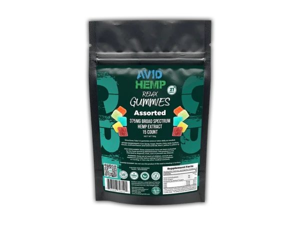 CBD Relax Gummies 375mg 15ct