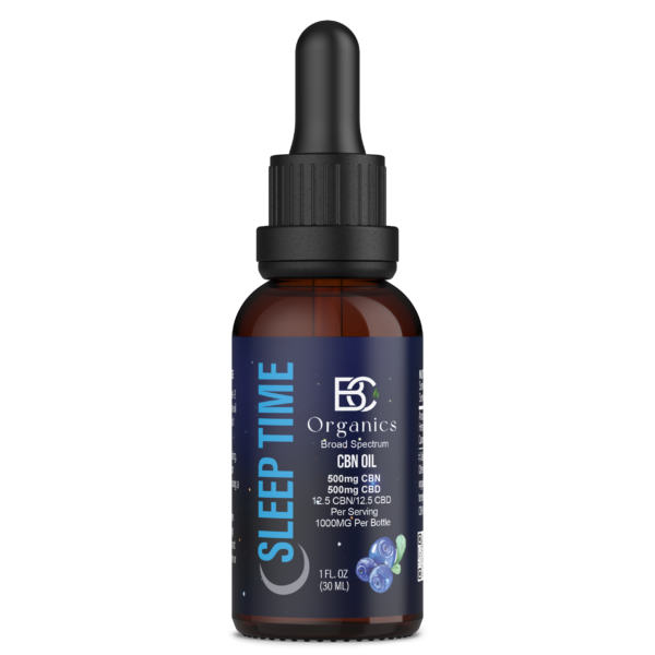 Blueberry CBD + CBN Oil Restful Sleep and Relaxation 2000mg