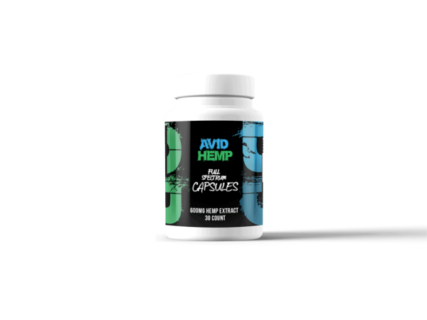 CBD Capsules 600mg 30 Ct