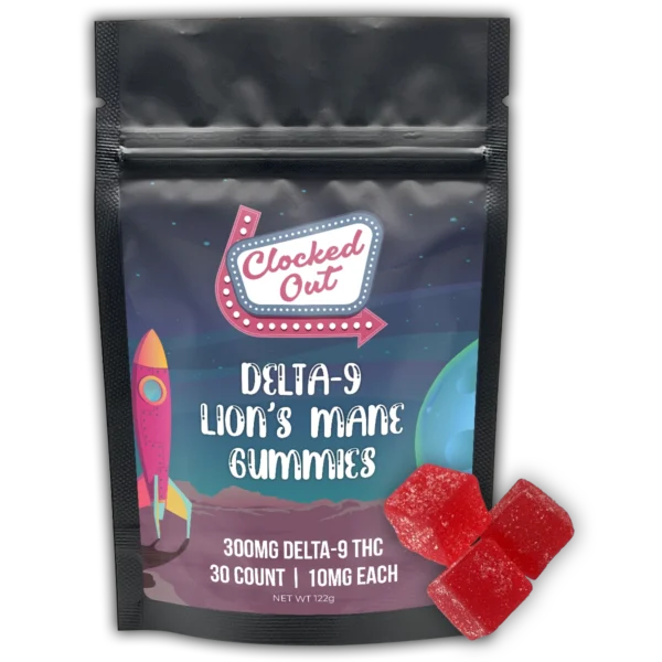 Delta-9 Lions Mane Gummies 10mg 30ct