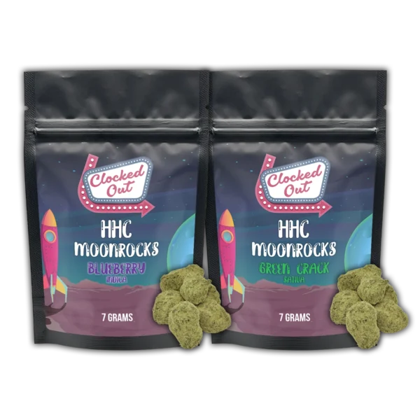 HHC Moonrocks 14g 2-Pack BlueBerry/Green Crack