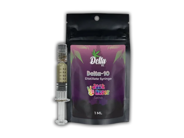 Delta 10 Distillate Syringe 1ml jack Herer Sativa