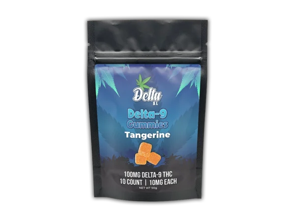 Delta-9 Gummies Tangerine 10Ct