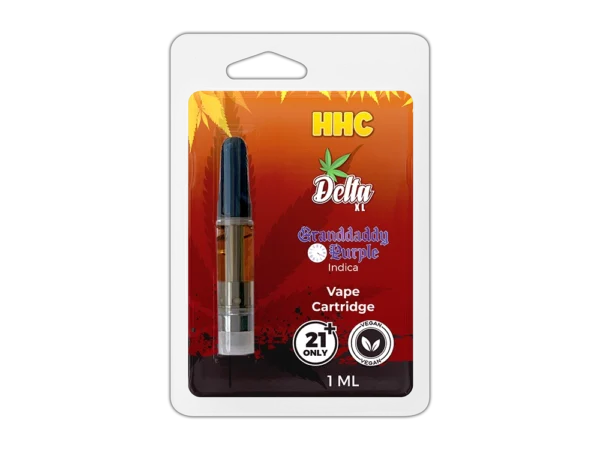 HHC Vape Cartridge Grand Daddy Purple Indica 1ml