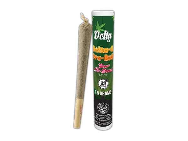 Delta 8 Pre-Roll 1.5g Sour Diesel Sativa