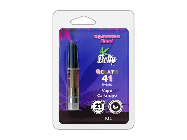 Supernatural Blend Vape Cartridge Gelato 41 Hybrid 1ml