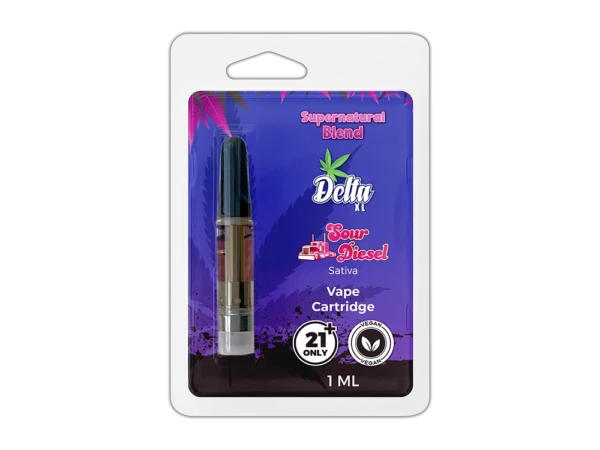 Supernatural Blend Vape Cartridge Sour Diesel Sativa 1ml