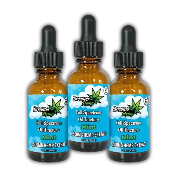 Full Spectrum Oil Tincture 1500mg Mint 90ml