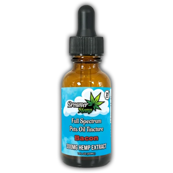 Pet's Full Spectrum Oil Tincture 300mg Bacon 30ml