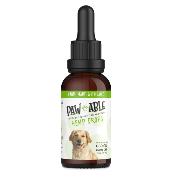 250mg CBD Oil for Medium Dogs (25-50 lbs) Organic