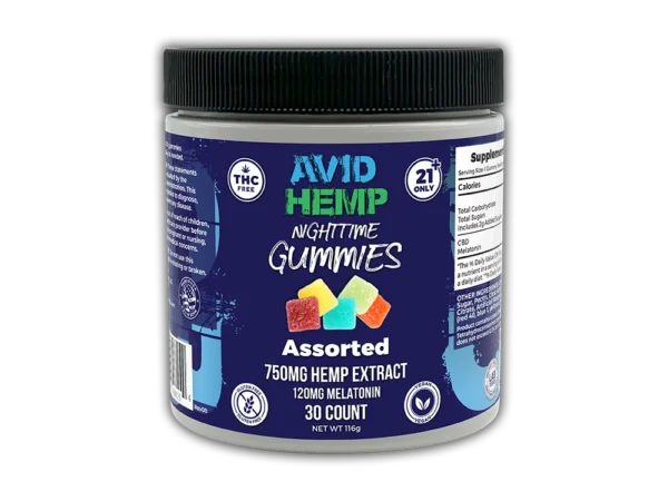 CBD NightTime Gummies 750mg 30ct