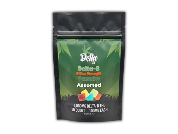 Delta-8 Extra Strength Gummies Assorted 10ct