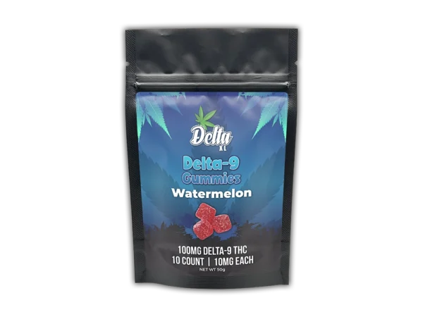 Delta-9 Gummies Watermelon 10Ct