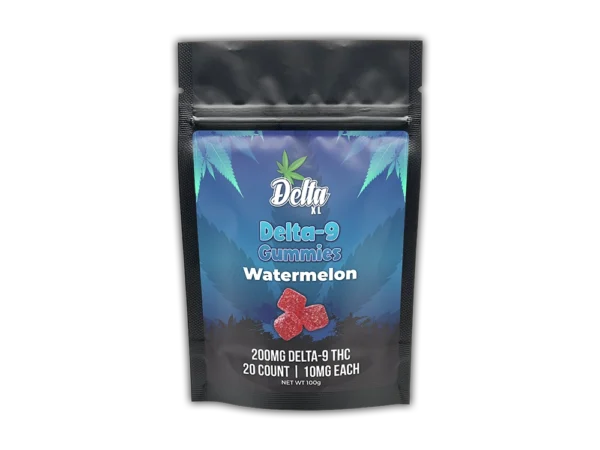 Delta-9 Gummies Watermelon 20Ct