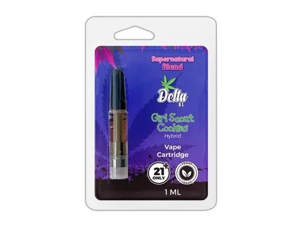 Supernatural Blend Vape Cartridge Girl Scout Cookies Hybrid 1ml