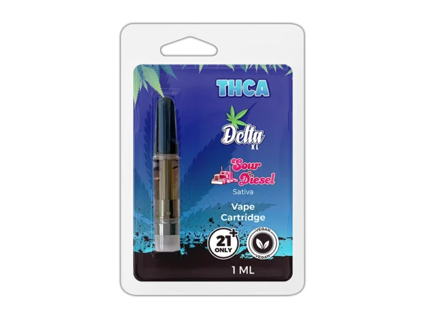 THCA Vape Cartridge Sour Diesel Sativa 1ml