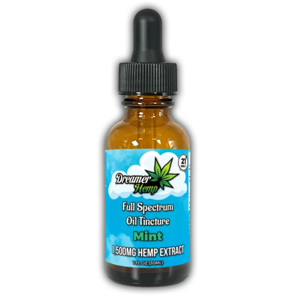 Full Spectrum Oil Tincture 1500mg Mint 30ml