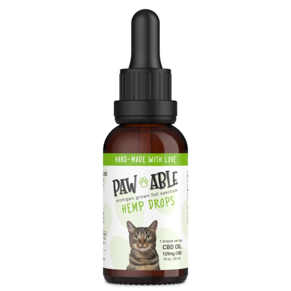 125mg CBD Oil for Cats Organic