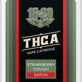 HHC 1ml Vape Cartridge - Strawberry Cough (Sativa)